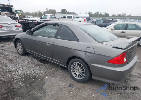 2005 Honda Civic Ex из США, поврежденный, VIN 1HGEM22935L030974